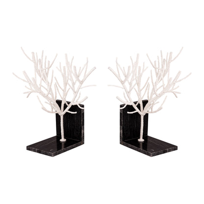 ELK SIGNATURE 8996-005/S2 Aldous Bookends (Pair) with Light Finish