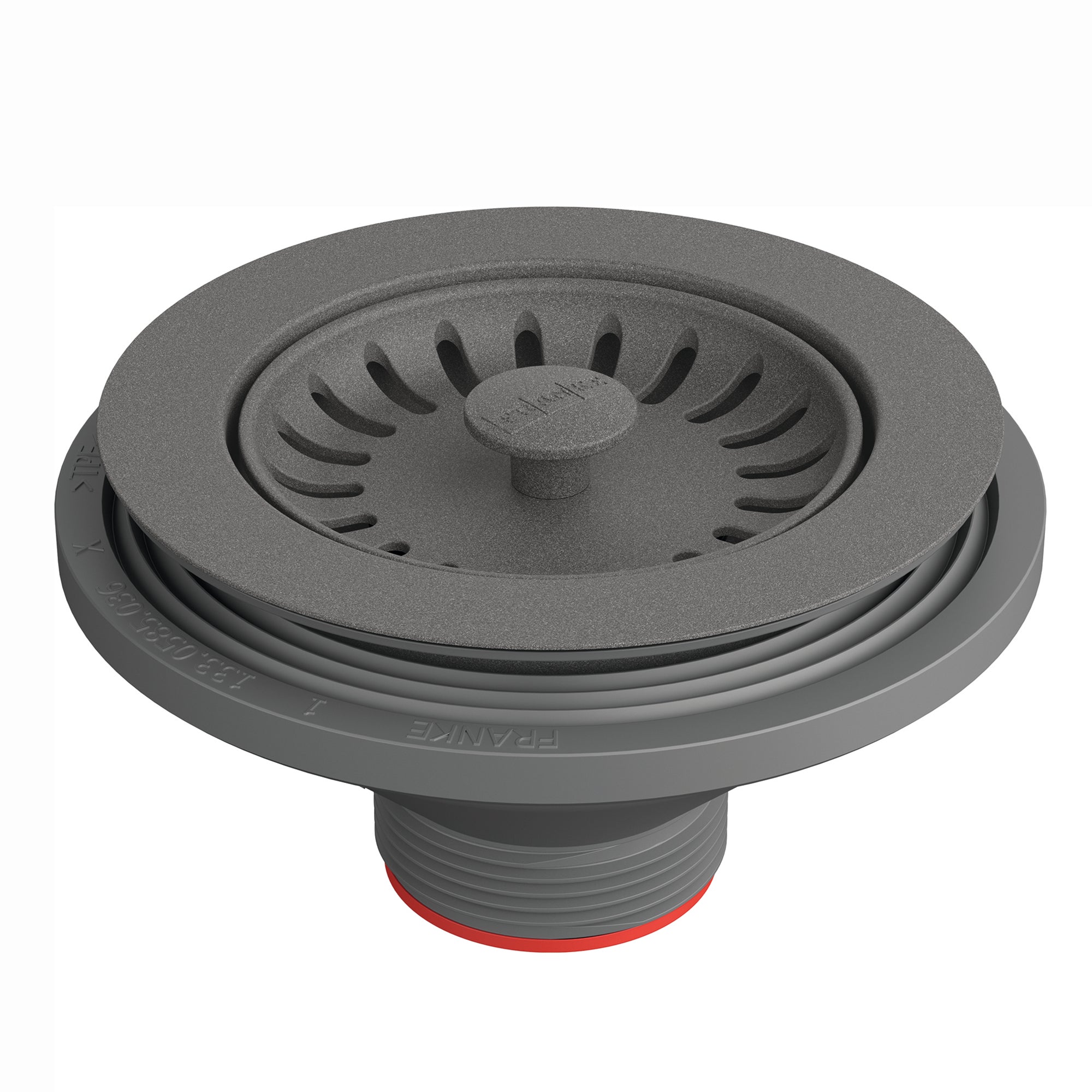 FRANKE 900-SHG Colorline Sink Strainer Assembly - Stone Grey