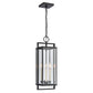 ELK SHOWROOM 90004/3 Gladwyn 22.75'' High 3-Light Outdoor Hanging Light - Matte Black