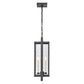 ELK SHOWROOM 90004/3 Gladwyn 22.75'' High 3-Light Outdoor Hanging Light - Matte Black