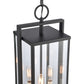 ELK SHOWROOM 90004/3 Gladwyn 22.75'' High 3-Light Outdoor Hanging Light - Matte Black