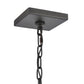 ELK SHOWROOM 90004/3 Gladwyn 22.75'' High 3-Light Outdoor Hanging Light - Matte Black