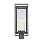 ELK SHOWROOM 90005/3 Gladwyn 21.5'' High 3-Light Outdoor Post Light - Matte Black