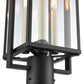 ELK SHOWROOM 90005/3 Gladwyn 21.5'' High 3-Light Outdoor Post Light - Matte Black