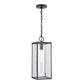 ELK SHOWROOM 90013/1 Augusta 19'' High 1-Light Outdoor Hanging Light - Matte Black