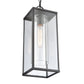 ELK SHOWROOM 90013/1 Augusta 19'' High 1-Light Outdoor Hanging Light - Matte Black