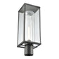 ELK SHOWROOM 90014/1 Augusta 19.75'' High 1-Light Outdoor Post Light - Matte Black