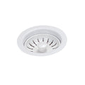 FRANKE 900W 900W Universal 3 1/2" Sink Strainer Basket Lever, White