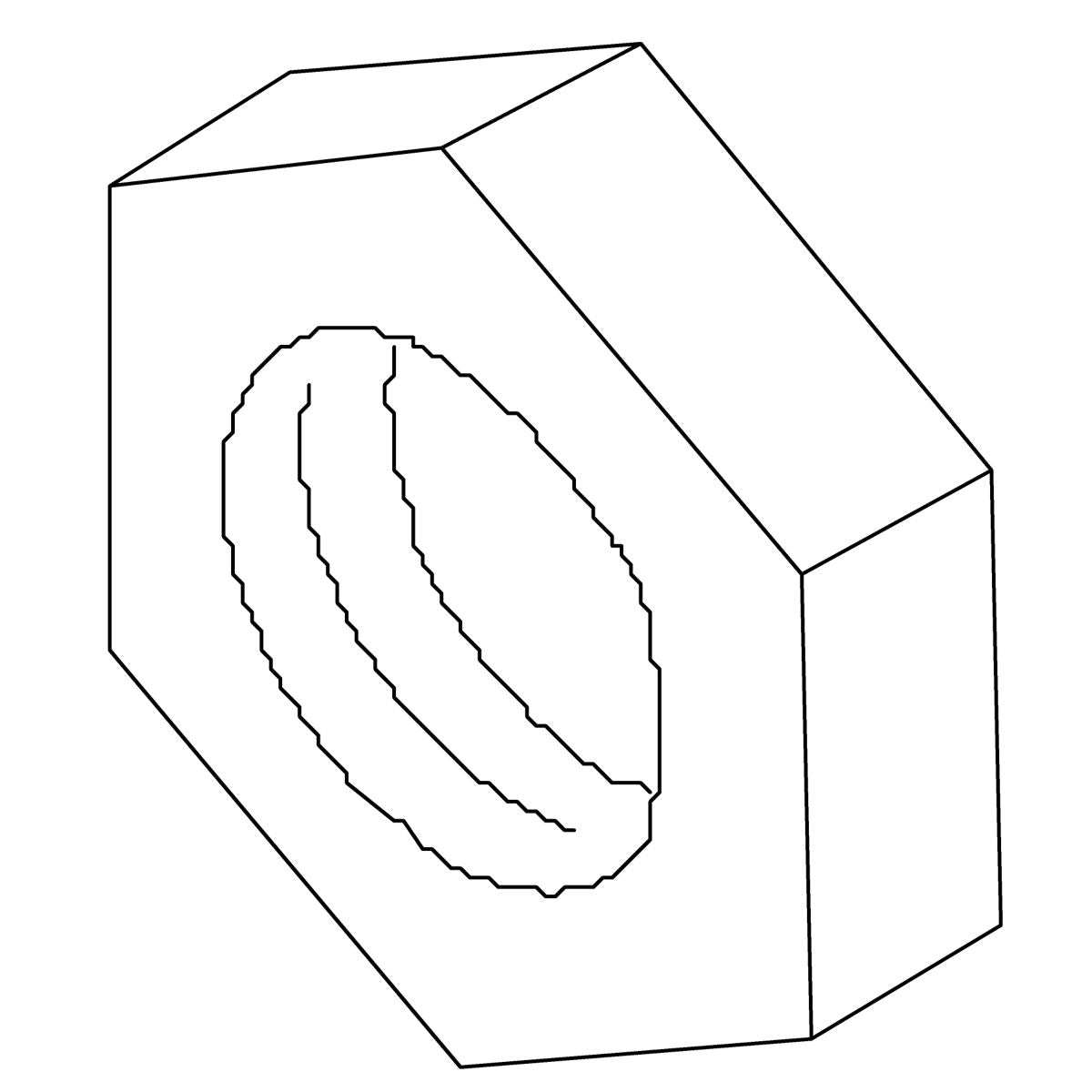 KOHLER Locknut, 1/4-20, K-90153