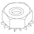 KOHLER Locknut, 5/16-18, K-90154
