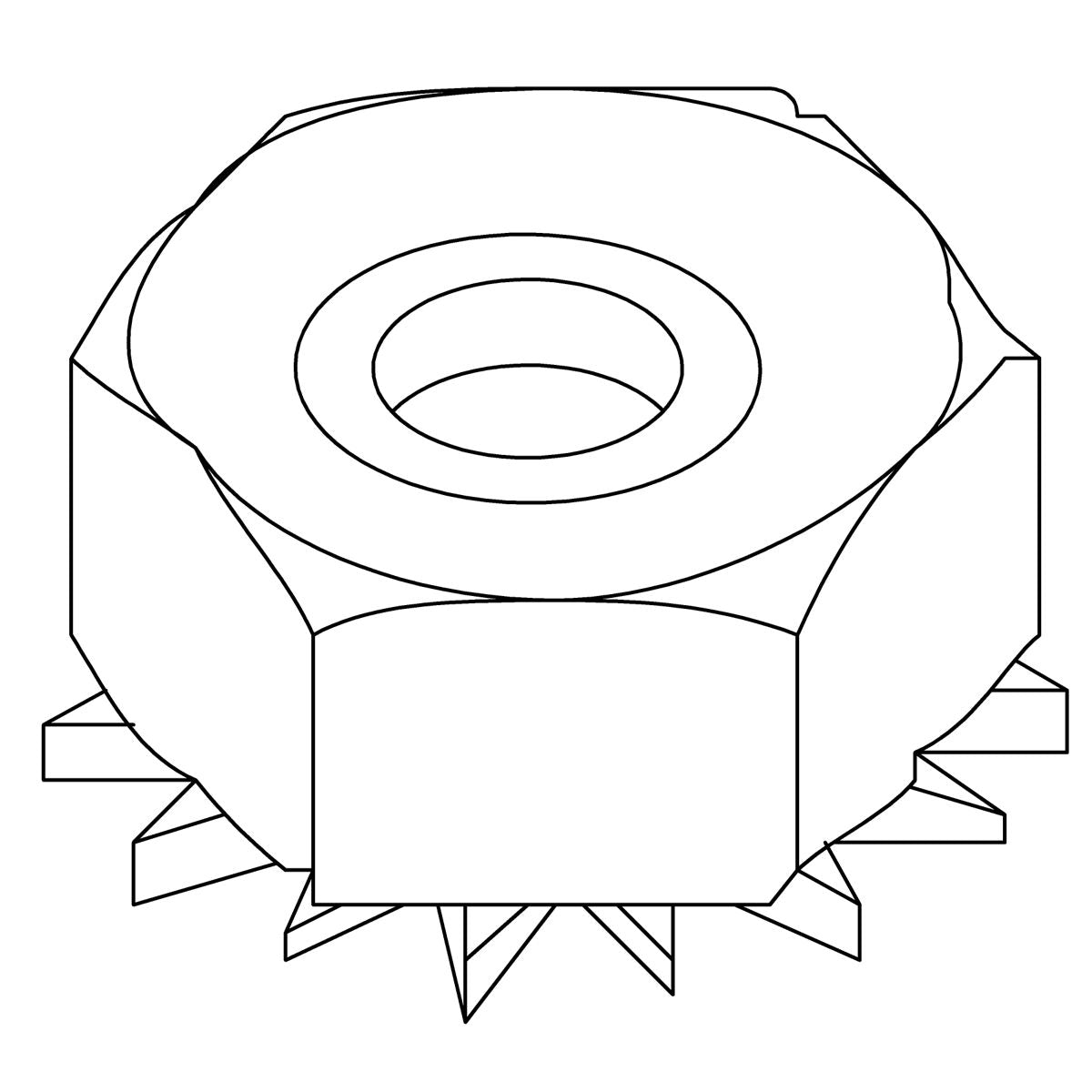 KOHLER Locknut, 5/16-18, K-90154