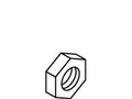 KOHLER Locknut, 3/8-16, K-90155