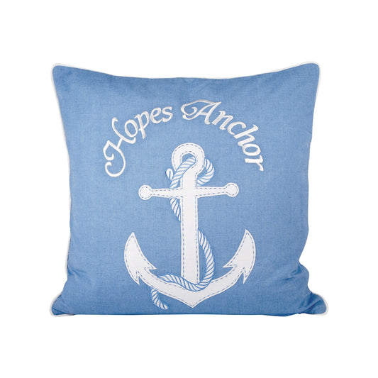 ELK STUDIO 903304 Hopes Anchor 20x20 Pillow