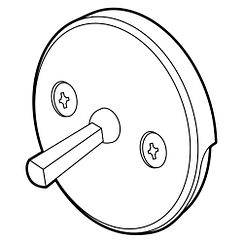 MOEN 90462 Face Plate Kit - Chrome