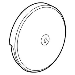 MOEN 90471 Face Plate Kit In Chrome