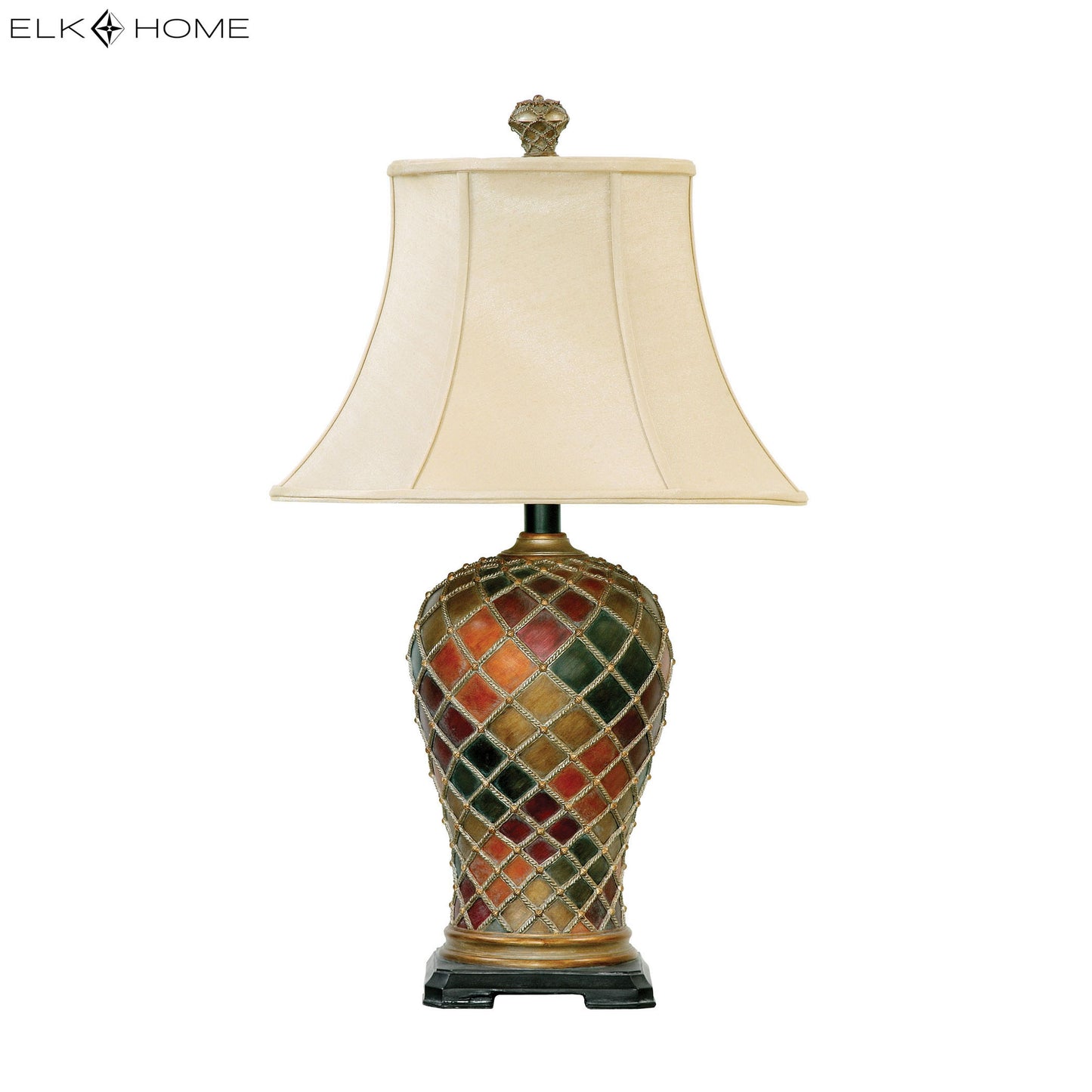 MARKETPLACE 91-152 Joseph 30'' High 1-Light Table Lamp - Multicolor