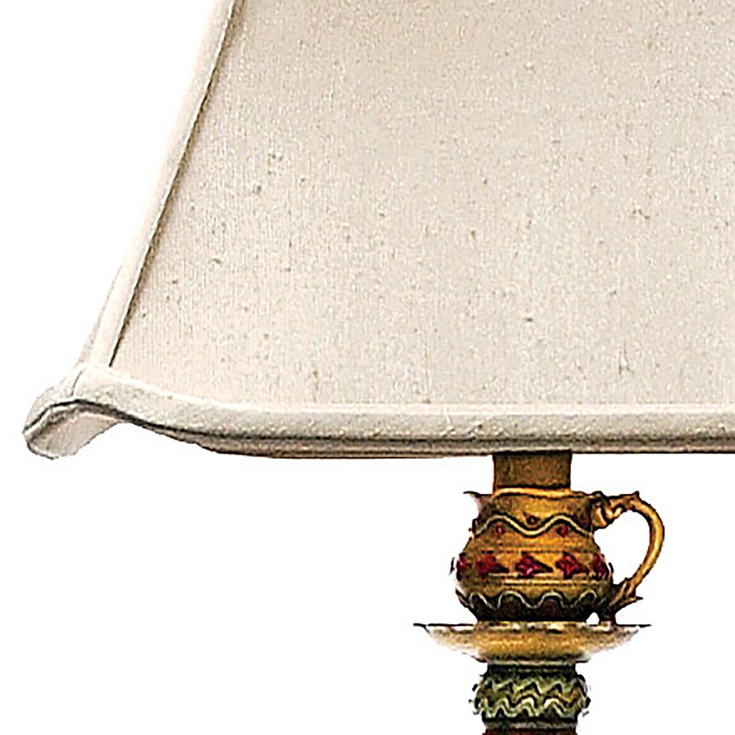 MARKETPLACE 91-253 Tea Service 35'' High 1-Light Table Lamp - Multicolor