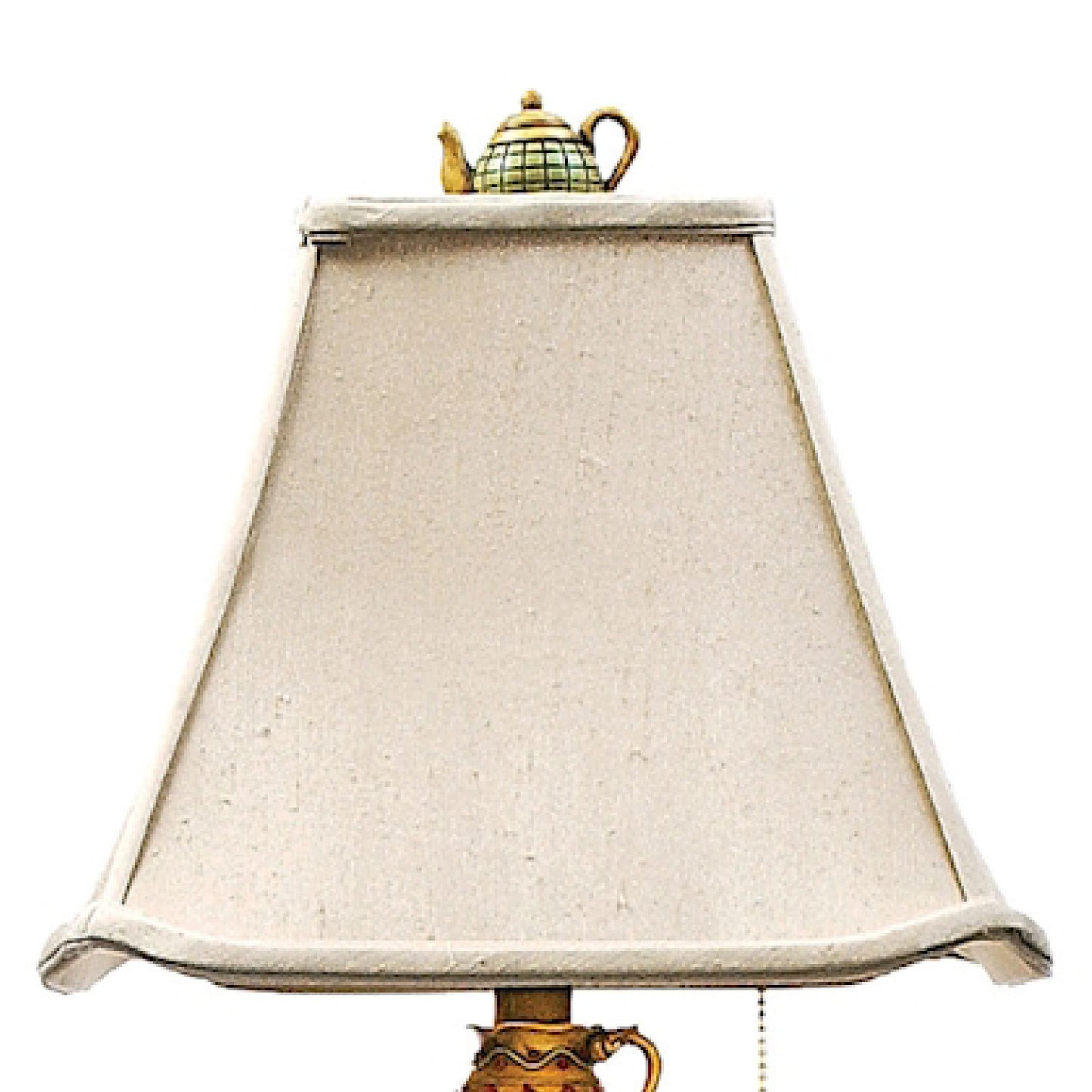 MARKETPLACE 91-253 Tea Service 35'' High 1-Light Table Lamp - Multicolor