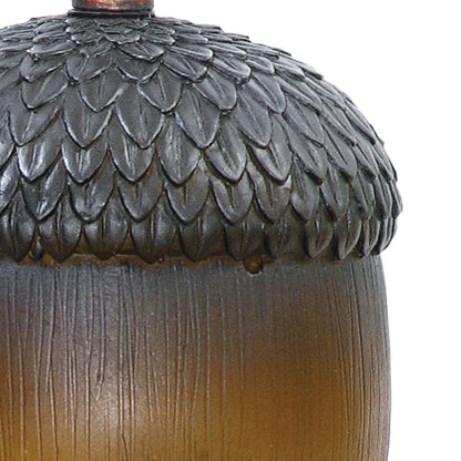 MARKETPLACE 91-768 Squirrel Acorn Light 14.5'' High 1-Light Table Lamp - Bronze