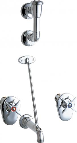 Chicago Faucets 911-Iscp Built-In Serv Sink