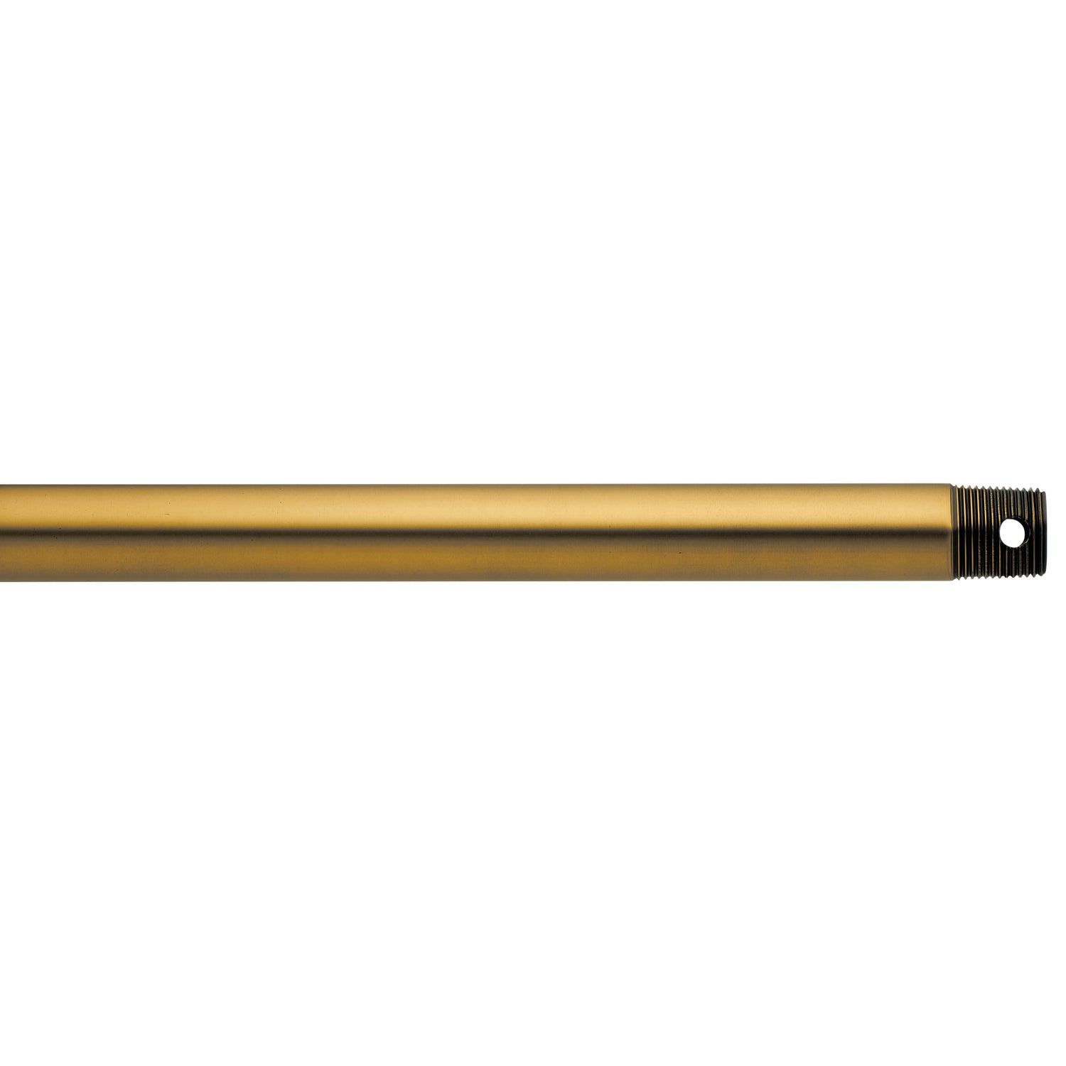 KICHLER 360000BAB Dual Threaded 12" Downrod Burnished Antique Brass