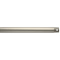 KICHLER 360000NI Dual Threaded 12" Downrod Brushed Nickel