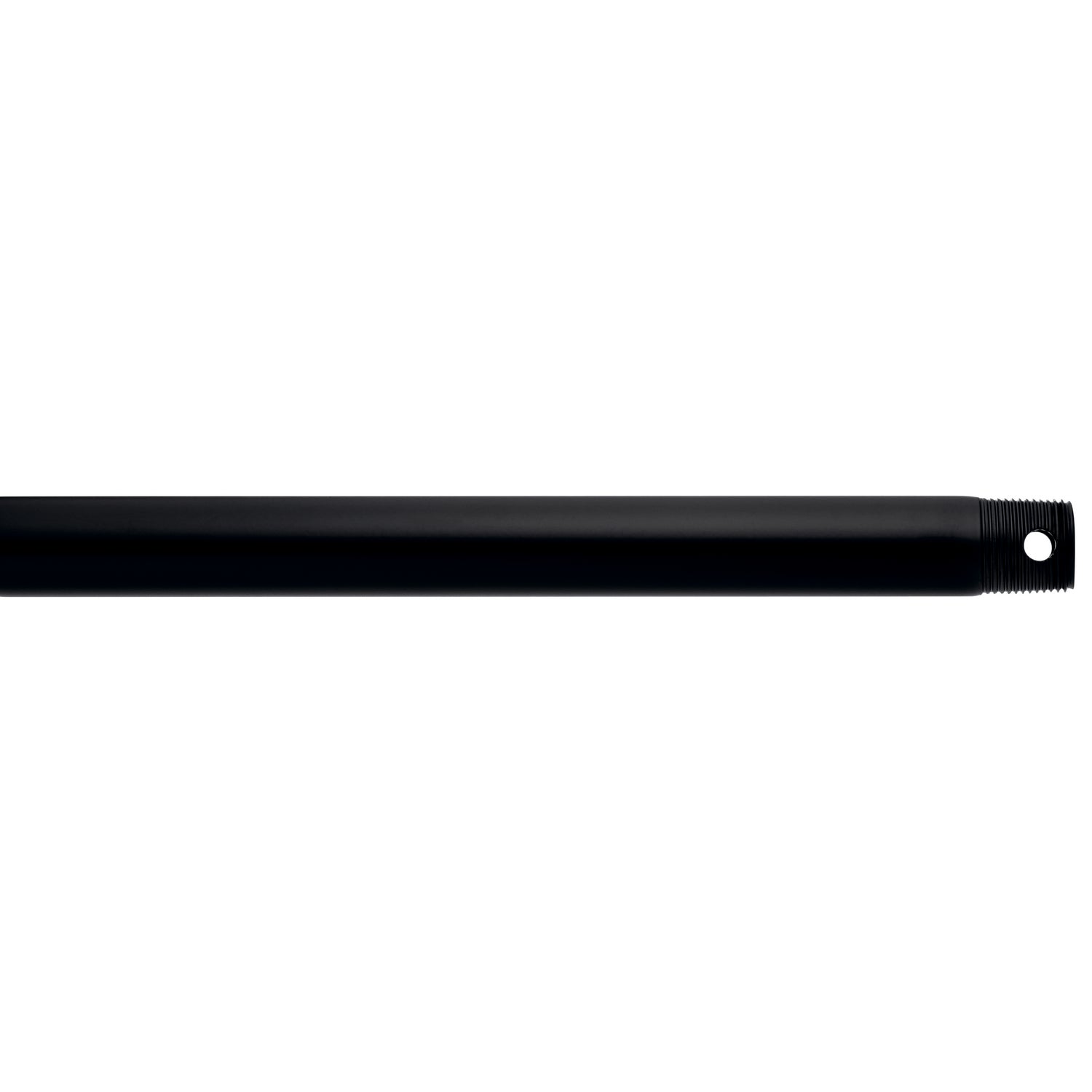 KICHLER 360000SBK Dual Threaded 12" Downrod Satin Black