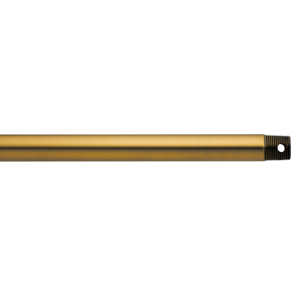 KICHLER 360001BAB Dual Threaded 18" Downrod Burnished Antique Brass