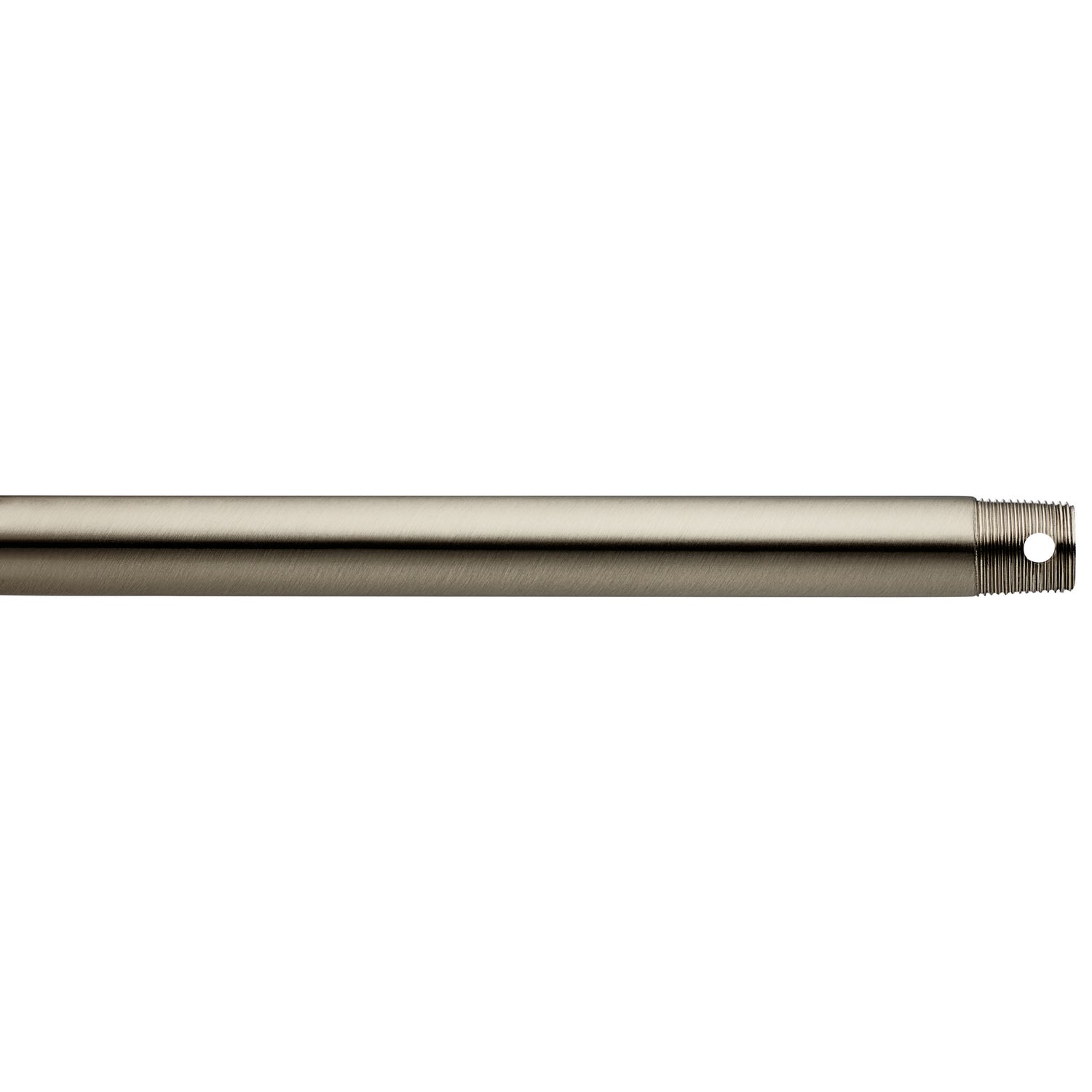 KICHLER 360001BSS Dual Threaded 18" Downrod Brushed Stainless Steel