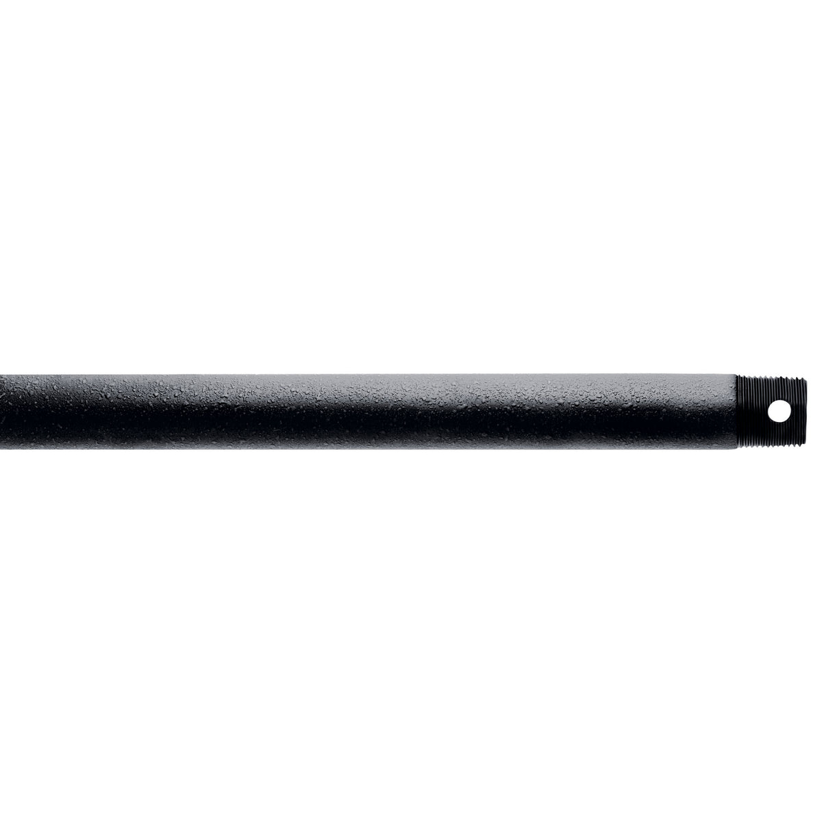 KICHLER 360001DBK Dual Threaded 18" Downrod Distressed Black