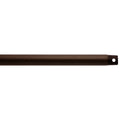 KICHLER 360001TZP Dual Threaded 18" Downrod Tannery Bronze