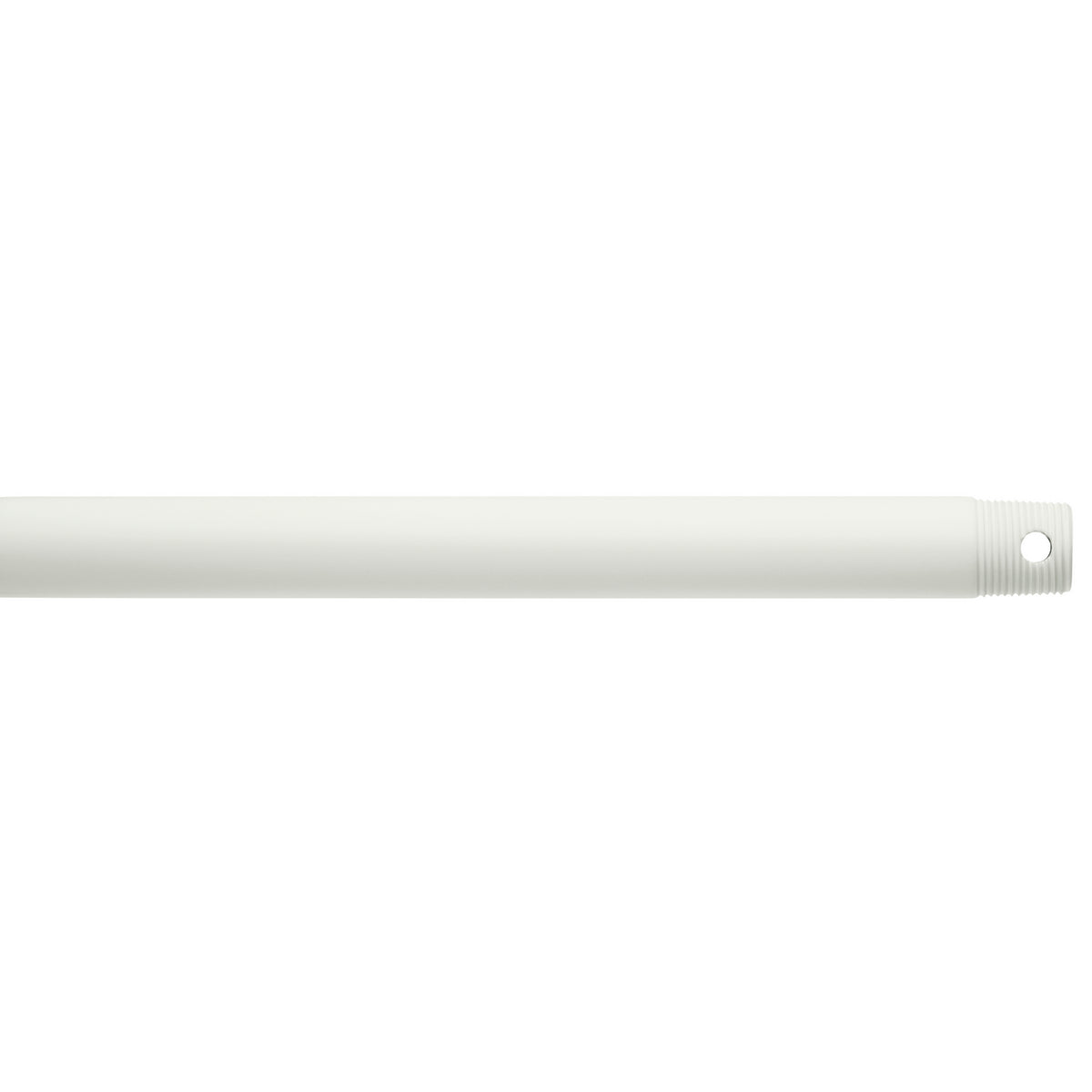 KICHLER 360002MWH Dual Threaded 24" Downrod Matte White