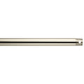 KICHLER 360002PN Dual Threaded 24" Downrod Polished Nickel