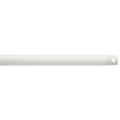 KICHLER 360004MWH Dual Threaded 48" Downrod Matte White