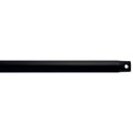 KICHLER 360004SBK Dual Threaded 48" Downrod Satin Black