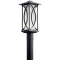 KICHLER 49976BKTLED Ashbern Led Outdoor Post Mount Textured Black
