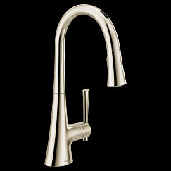 MOEN 9126EVNL  One-Handle Pulldown Kitchen Faucet In Polished Nickel