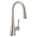 MOEN 9126SRS Kurv One-Handle High Arc Pulldown Kitchen Faucet - Spot Resist Stainless
