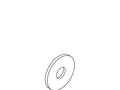 KOHLER Plain Washer, 5/16, K-91643