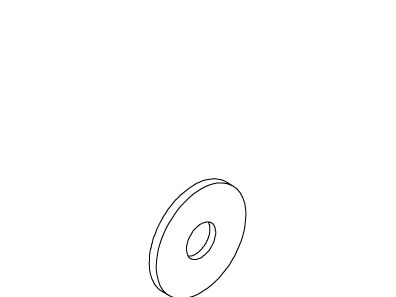 KOHLER Plain Washer, 5/16, K-91643