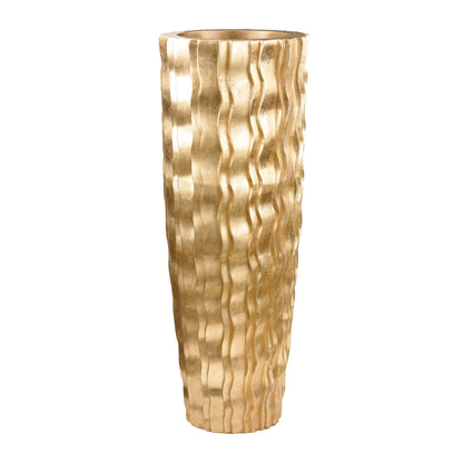 ELK SIGNATURE 9166-032 Wave Vase - Large Gold