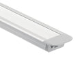 KICHLER 1TEK1STRC4SIL Te Standard Series 4' Kit Standard Depth Recessed Channel Silver