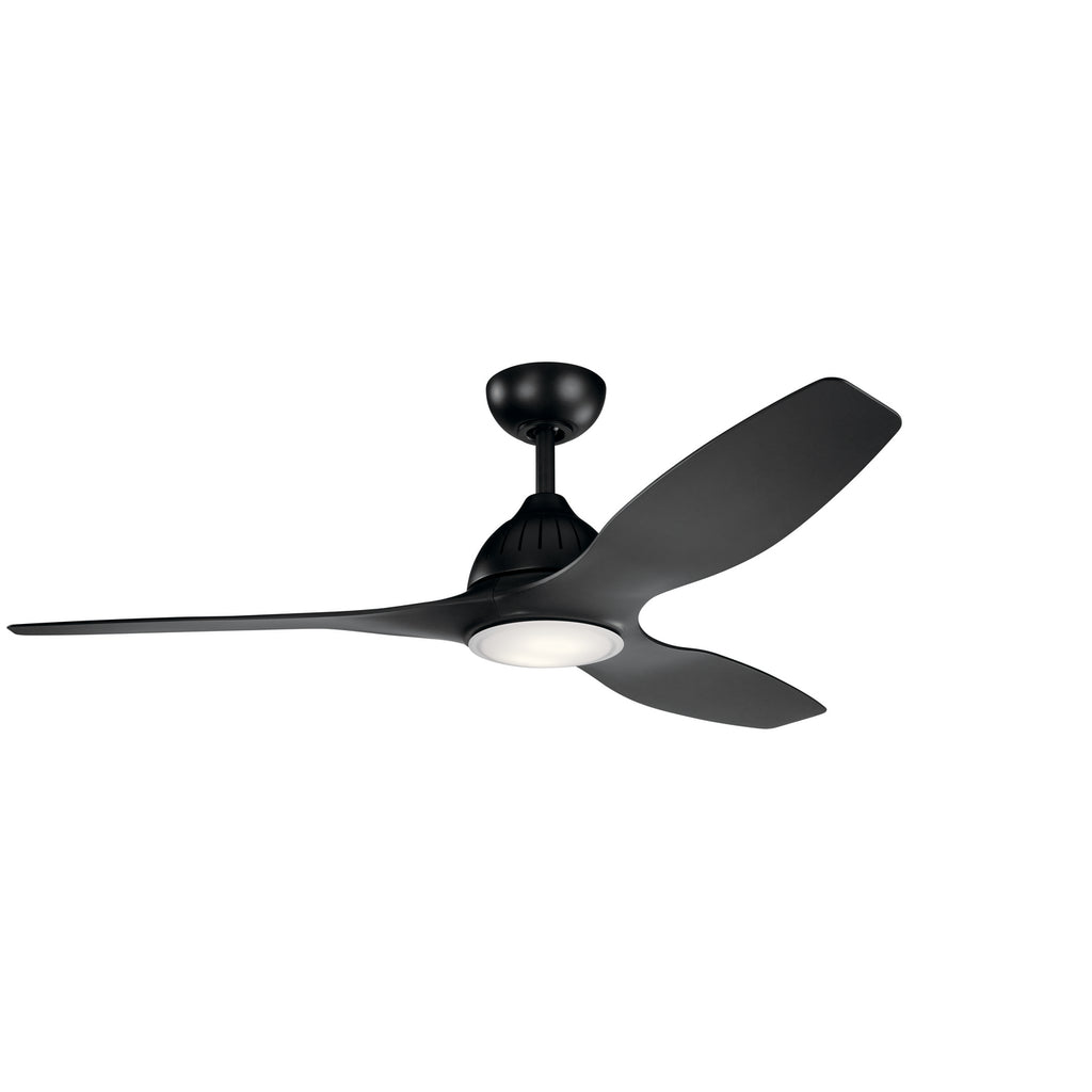 KICHLER 310360SBK Jace Led 60" Fan Satin Black