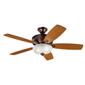 KICHLER 339413OBB Monarch Ii Select 52"Ceiling Fan Oil Brushed Bronze