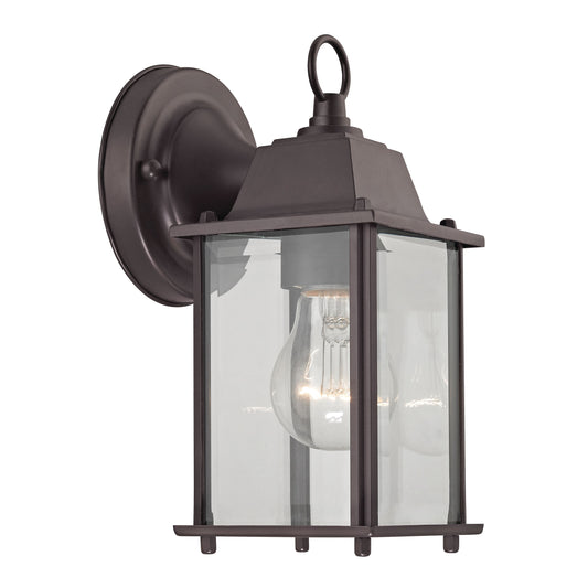 THOMAS 9231EW/75 Cotswold 9'' High 1-Light Outdoor Sconce - Oil Rubbed Bronze