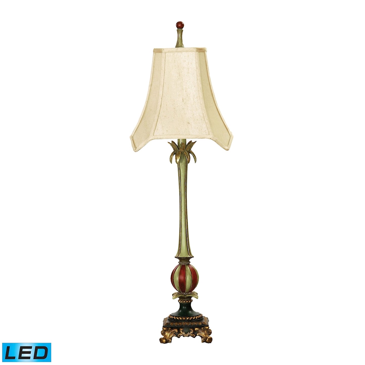 MARKETPLACE 93-071-LED Whimsical Elegance 35'' High 1-Light Table Lamp - Multicolor