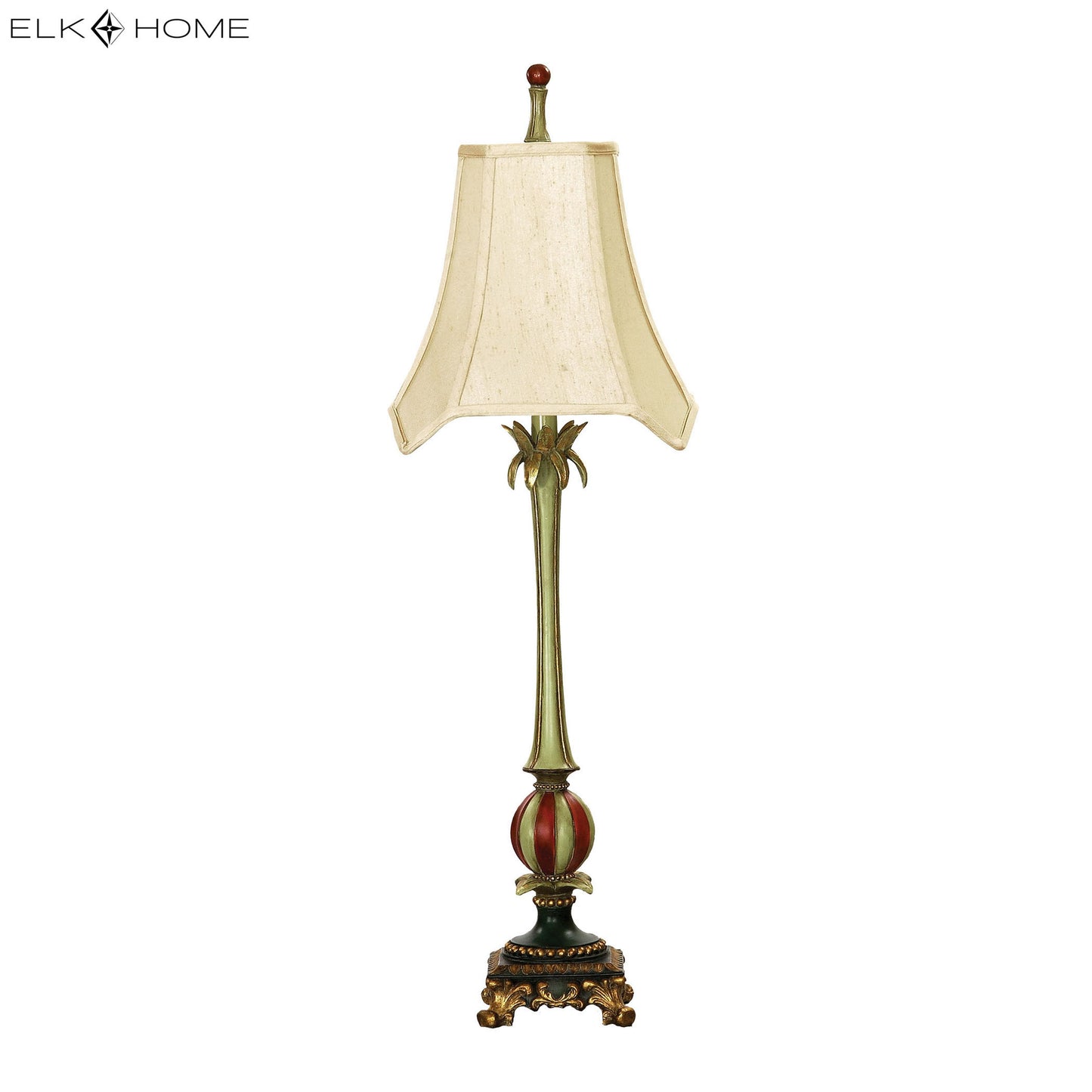 MARKETPLACE 93-071 Whimsical Elegance 35'' High 1-Light Table Lamp - Multicolor