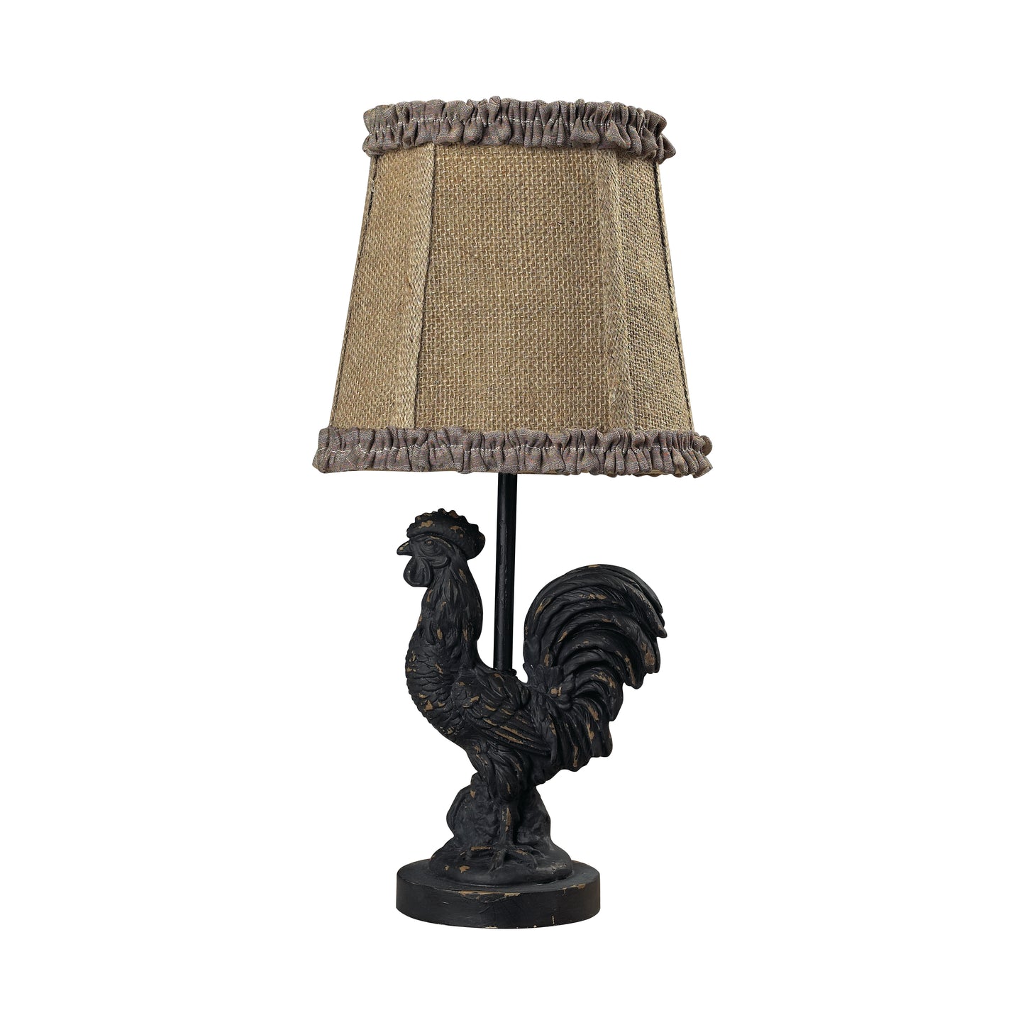 MARKETPLACE 93-91392 Braysford 15'' High 1-Light Table Lamp - Antique Black