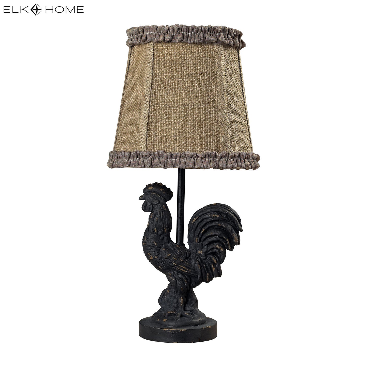 MARKETPLACE 93-91392 Braysford 15'' High 1-Light Table Lamp - Antique Black