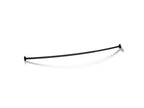 KOHLER K-9349-BL Expanse Curved Shower Rod - Matte Black